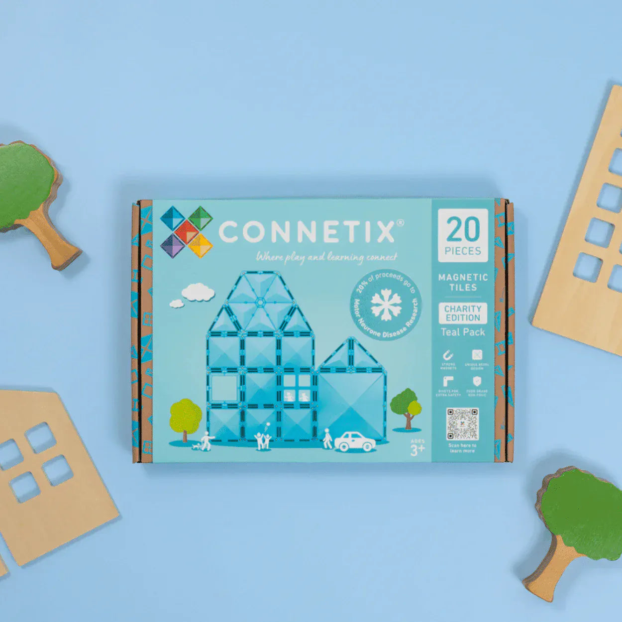 Connetix Tiles Charity Pack Teal 20 pc