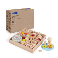 Guidecraft Container Play: Toddler Loose Parts STEM Kit
