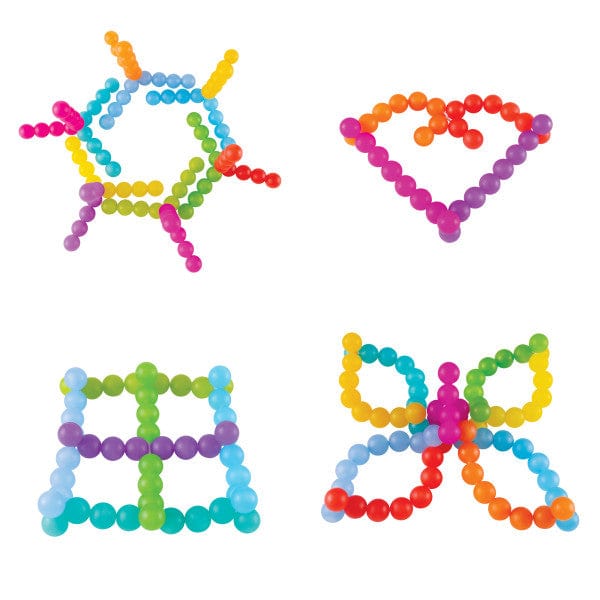 Guidecraft BendiBeads - Rainbow - 12 pc. set