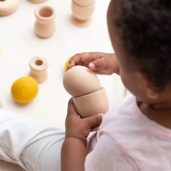 Guidecraft Container Play: Toddler Loose Parts STEM Kit