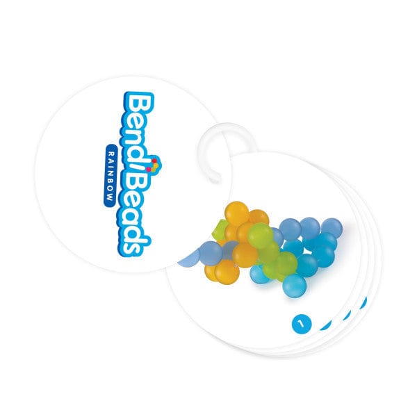 Guidecraft BendiBeads - Rainbow - 12 pc. set