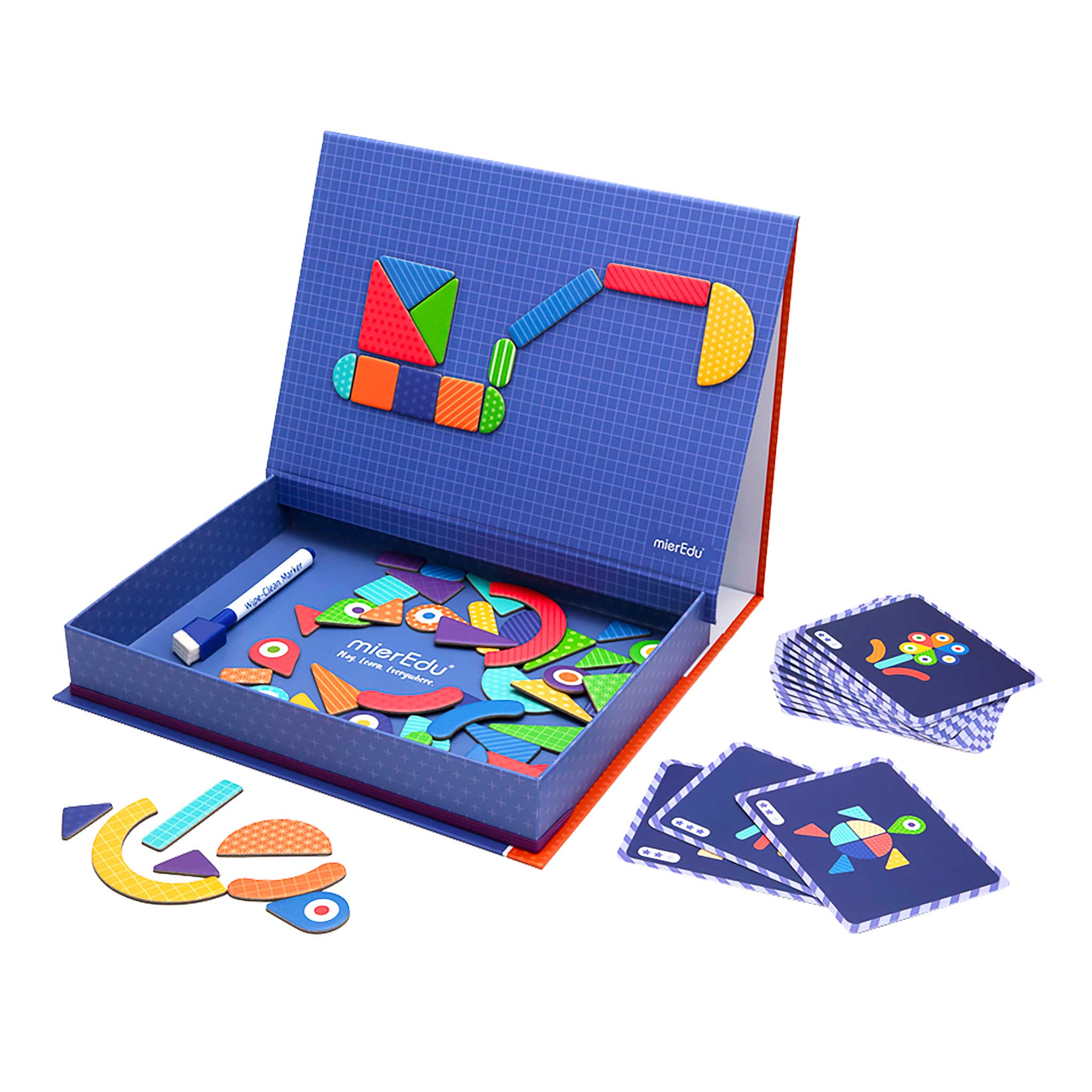 mierEdu Magnetic Art Case - Shapes