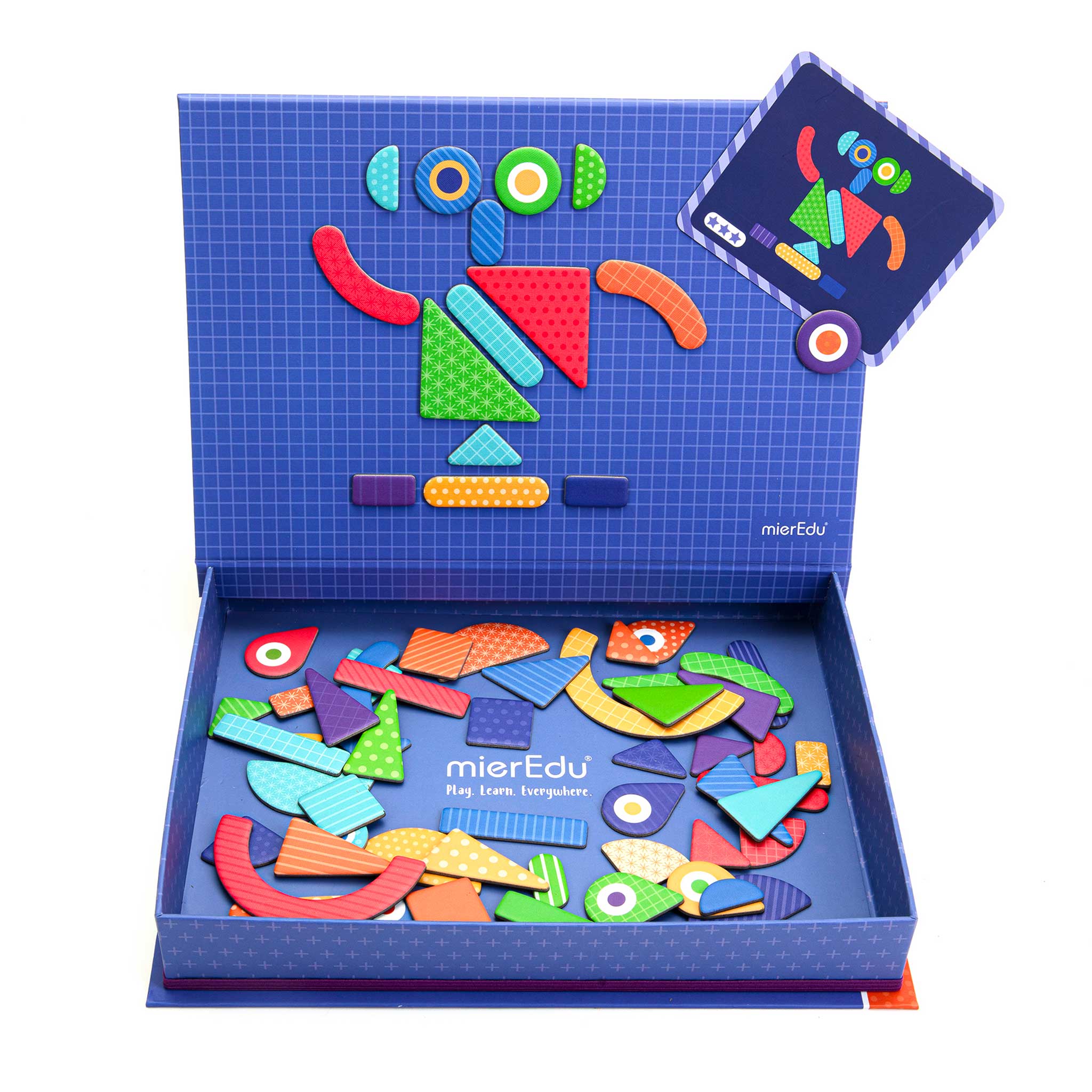 mierEdu Magnetic Art Case - Shapes