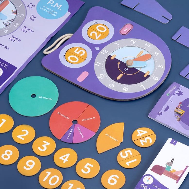 mierEdu MI Maths Brain - Time Activity Set 1
