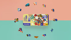 mierEdu Travel Magnetic Box - Trucks
