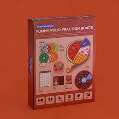 mierEdu Yummy Food Fraction Board