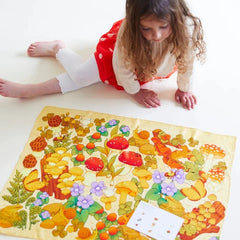 Sarah's Silks Playsilk Seek and Find - Mushroom