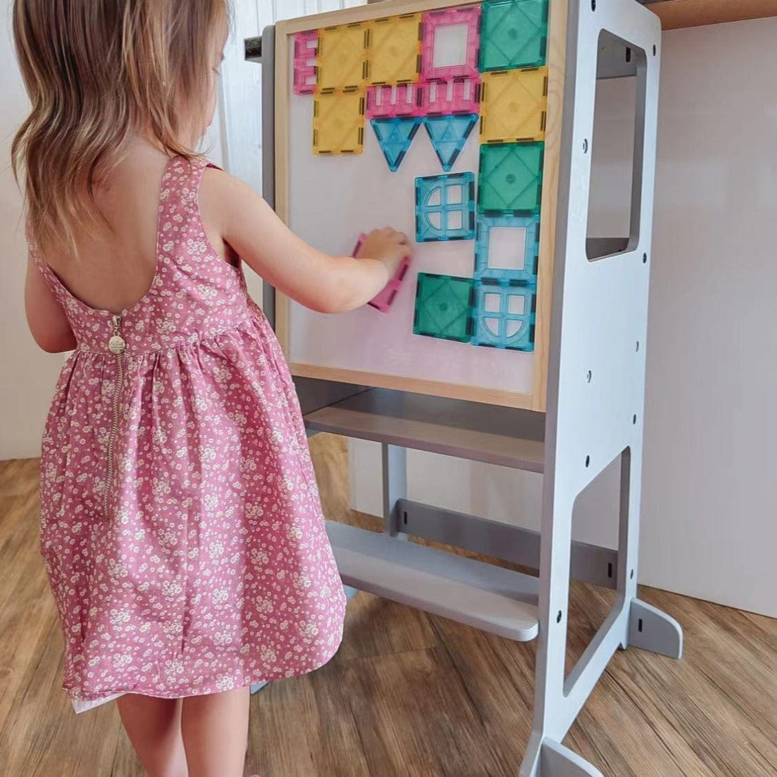 Mini Chef: myduckling Adjustable Learning Tower 2 in 1 set