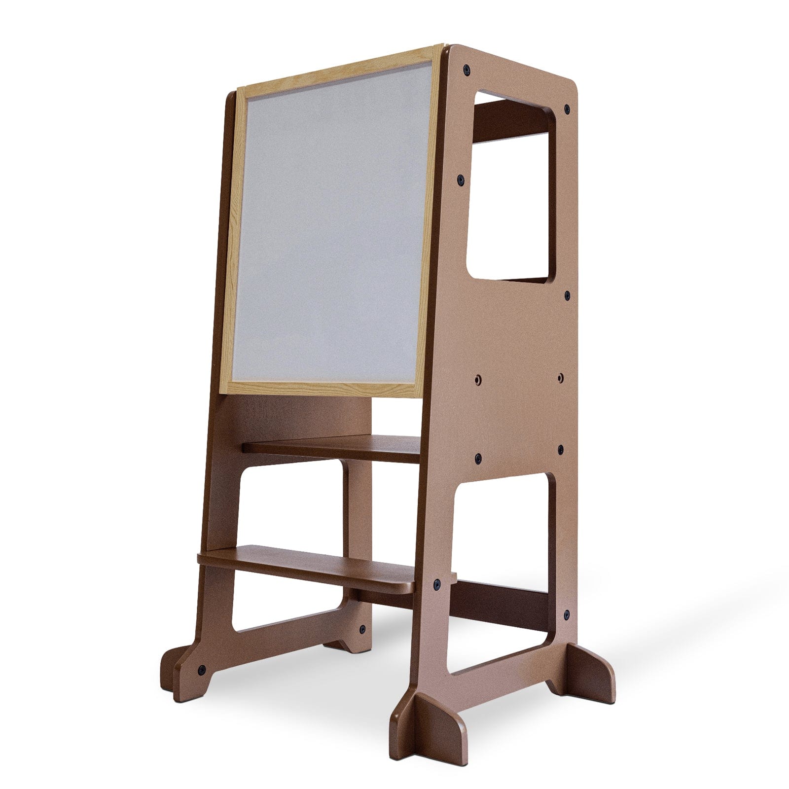 myduckling Adjustable Learning Tower 2 in 1 – Mocha Brown