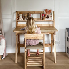 myduckling Montessori Solid Wood Study Desk
