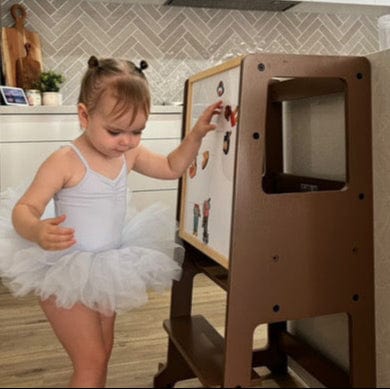 Mini Chef: myduckling Adjustable Learning Tower 2 in 1 set