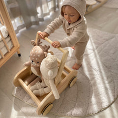 [Slight Defect Clearance] myduckling Wooden Adjustable Baby Walker
