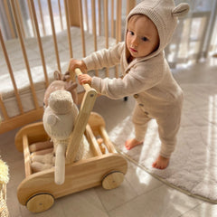 [Slight Defect Clearance] myduckling Wooden Adjustable Baby Walker