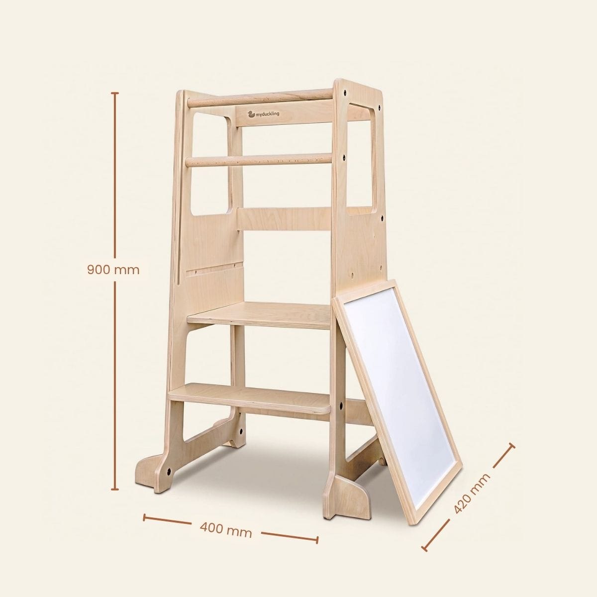 myduckling Adjustable Learning Tower 2 in 1 - Natural
