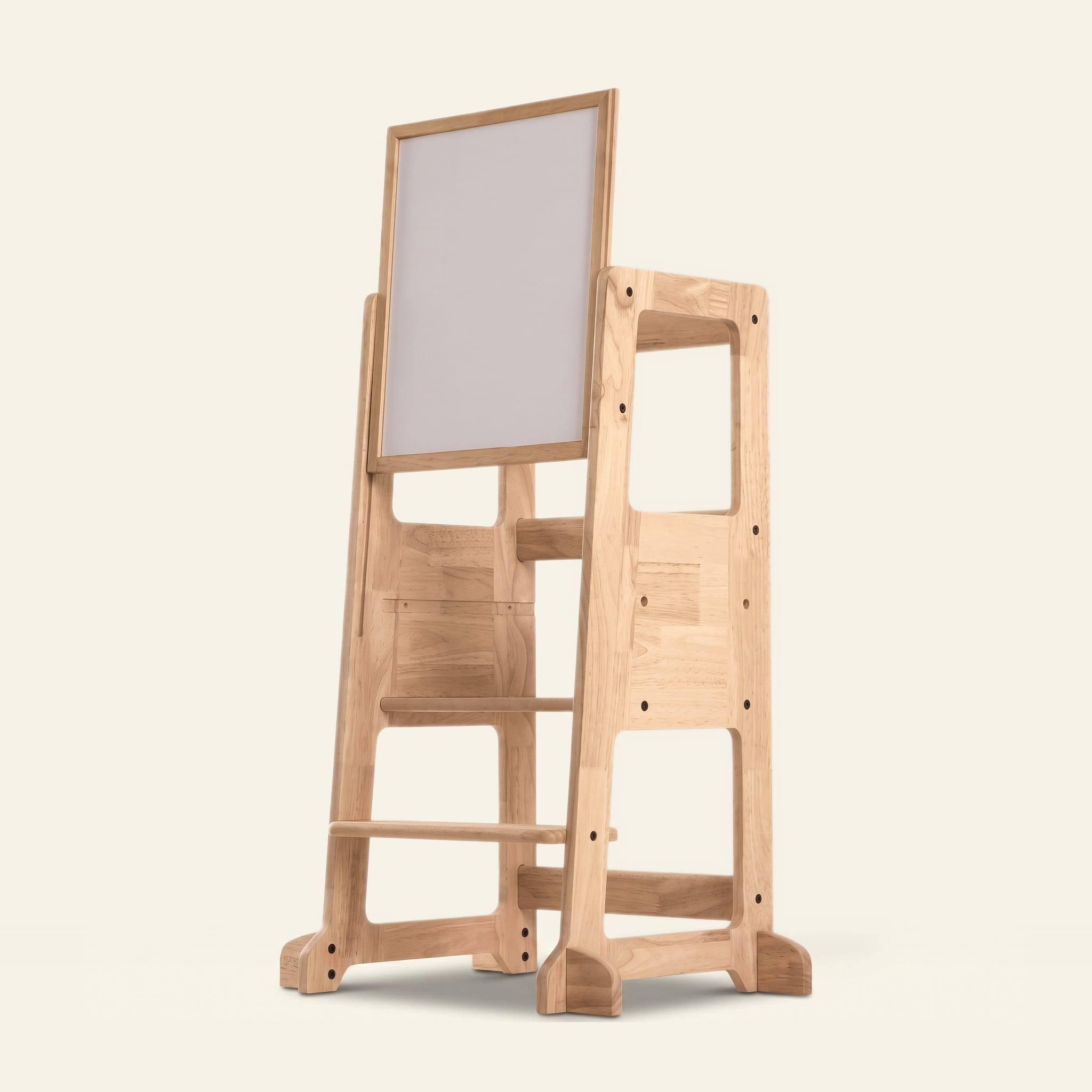 myduckling Deluxe Solid Wood Adjustable Learning Tower 2 in 1