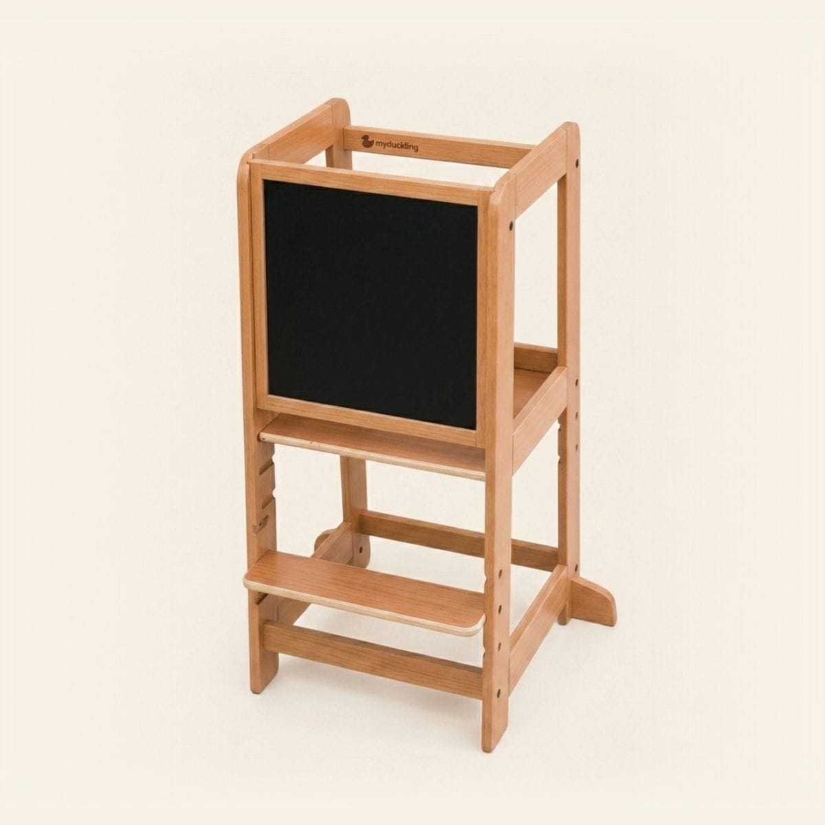 myduckling Pro Beechwood Adjustable Learning Tower - Natural