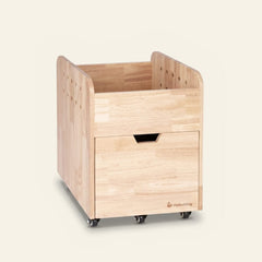 myduckling Solid Wood Trolley