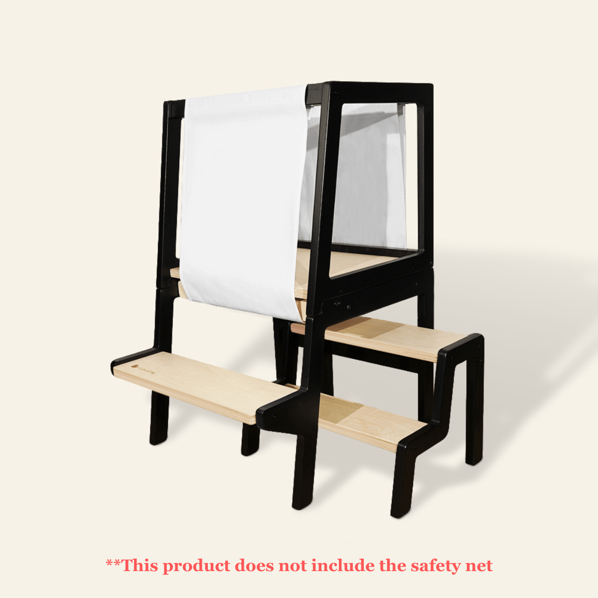 myduckling Convertible Learning Tower - Black/Natural