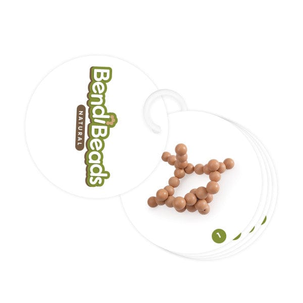 Guidecraft BendiBeads - Natural - 12 pc. set