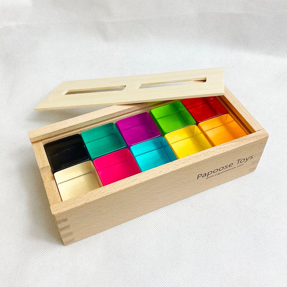 Papoose Phatt Lucite Cubes 10-piece Set