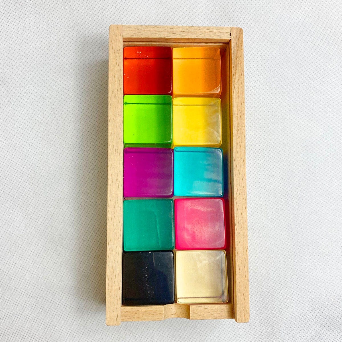 Papoose Phatt Lucite Cubes 10-piece Set