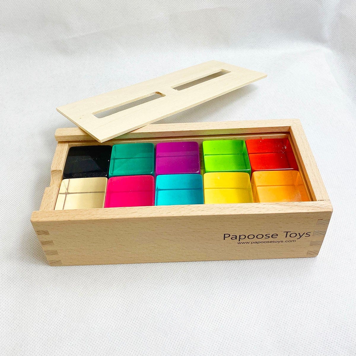 Papoose Phatt Lucite Cubes 10-piece Set