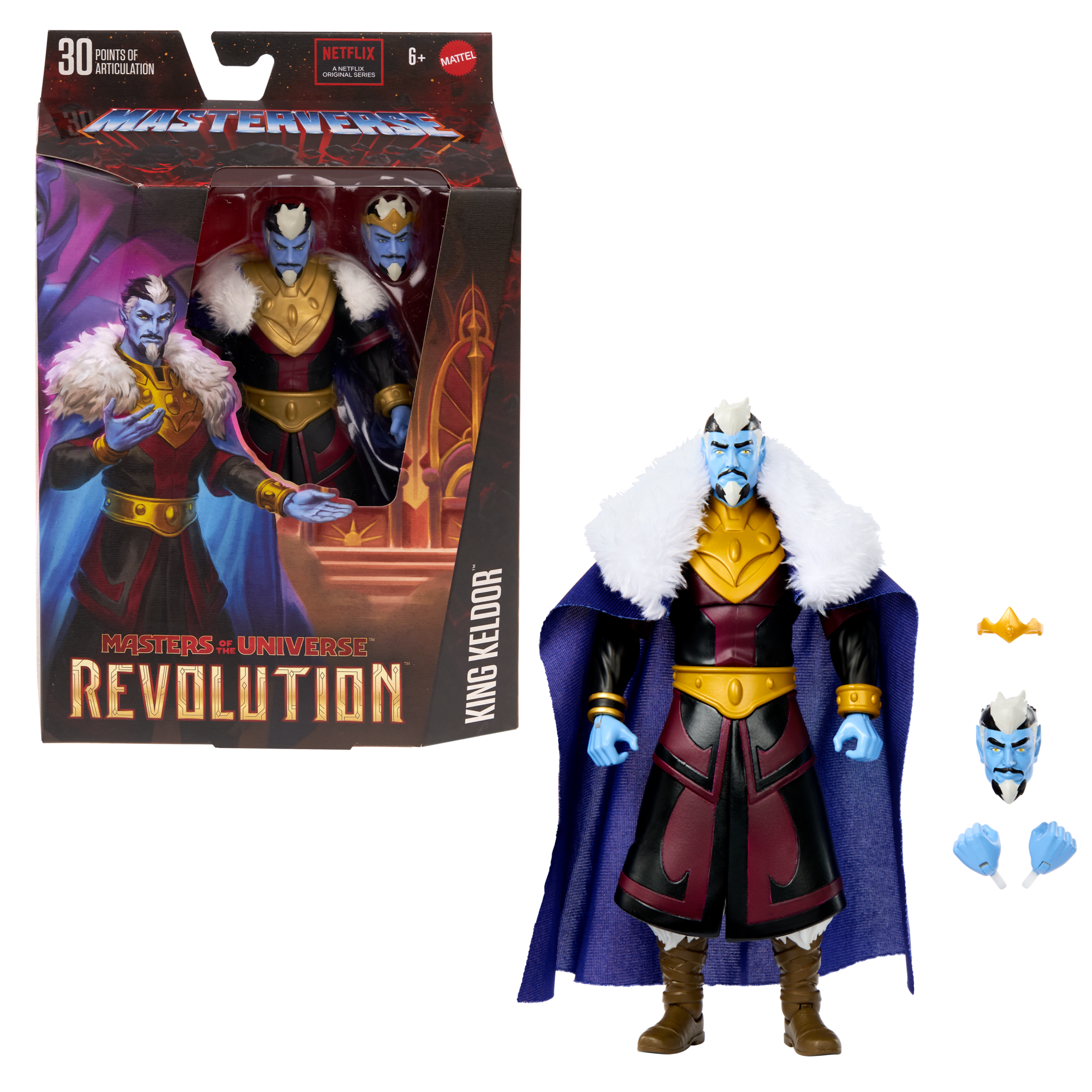 Masters of the Universe Masterverse King Keldor Action Figure