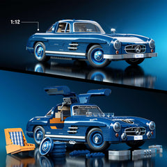 Mattel Brick Shop Hot Wheels Mercedes-Benz 300 SL Building Set