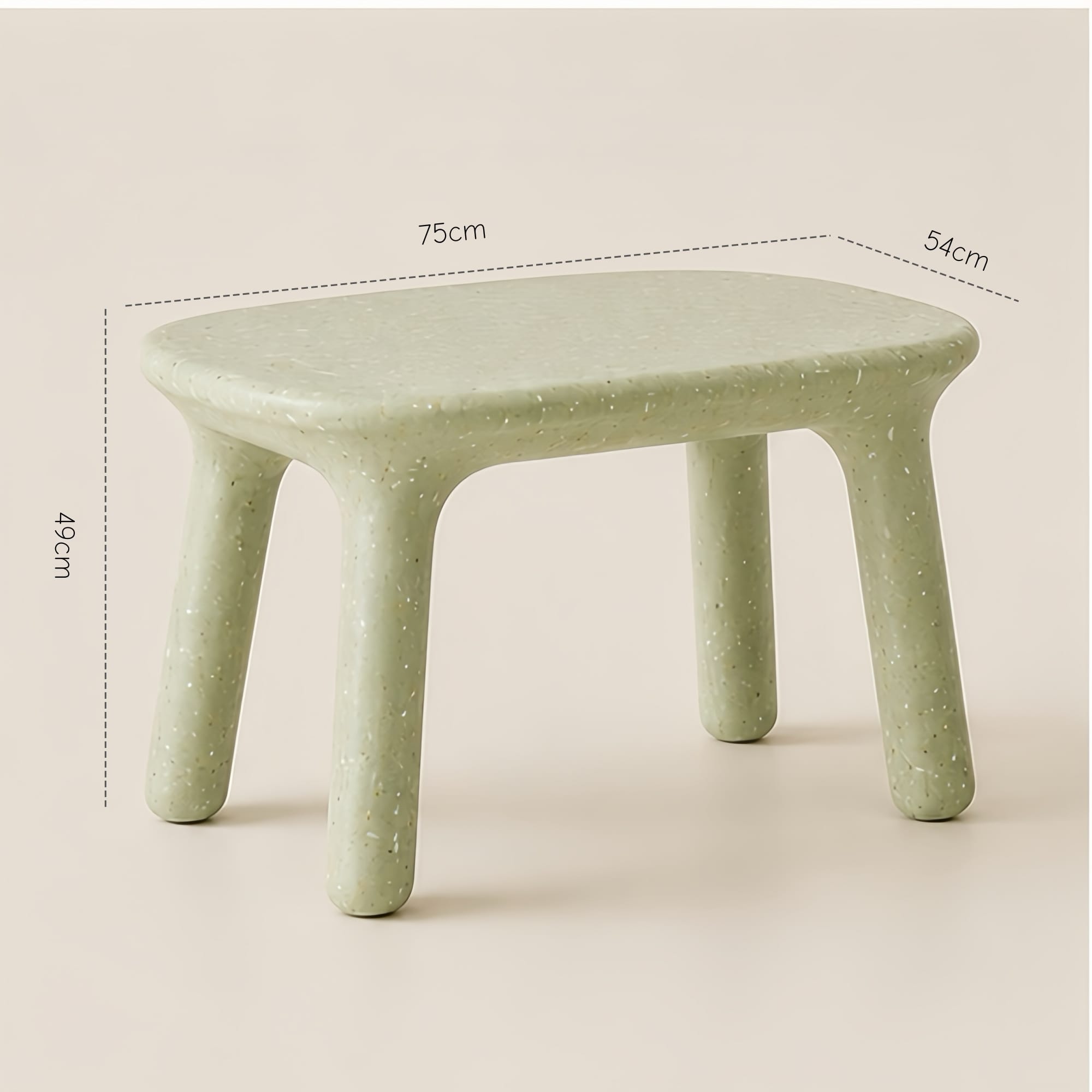 Funova Confetti Kids Table and Chairs Set - Sage