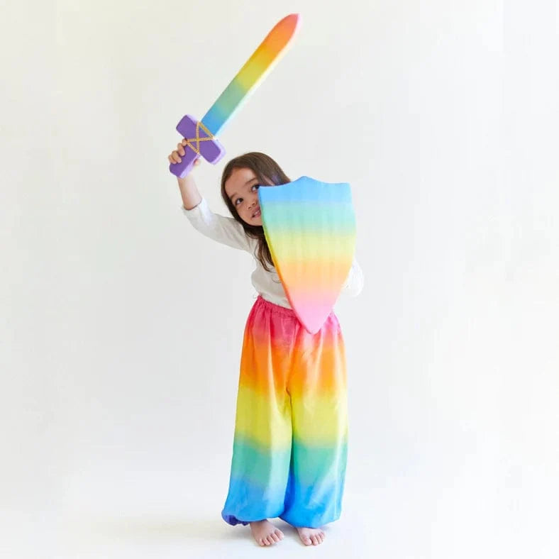 Sarah's Silks Genie Pants - Rainbow
