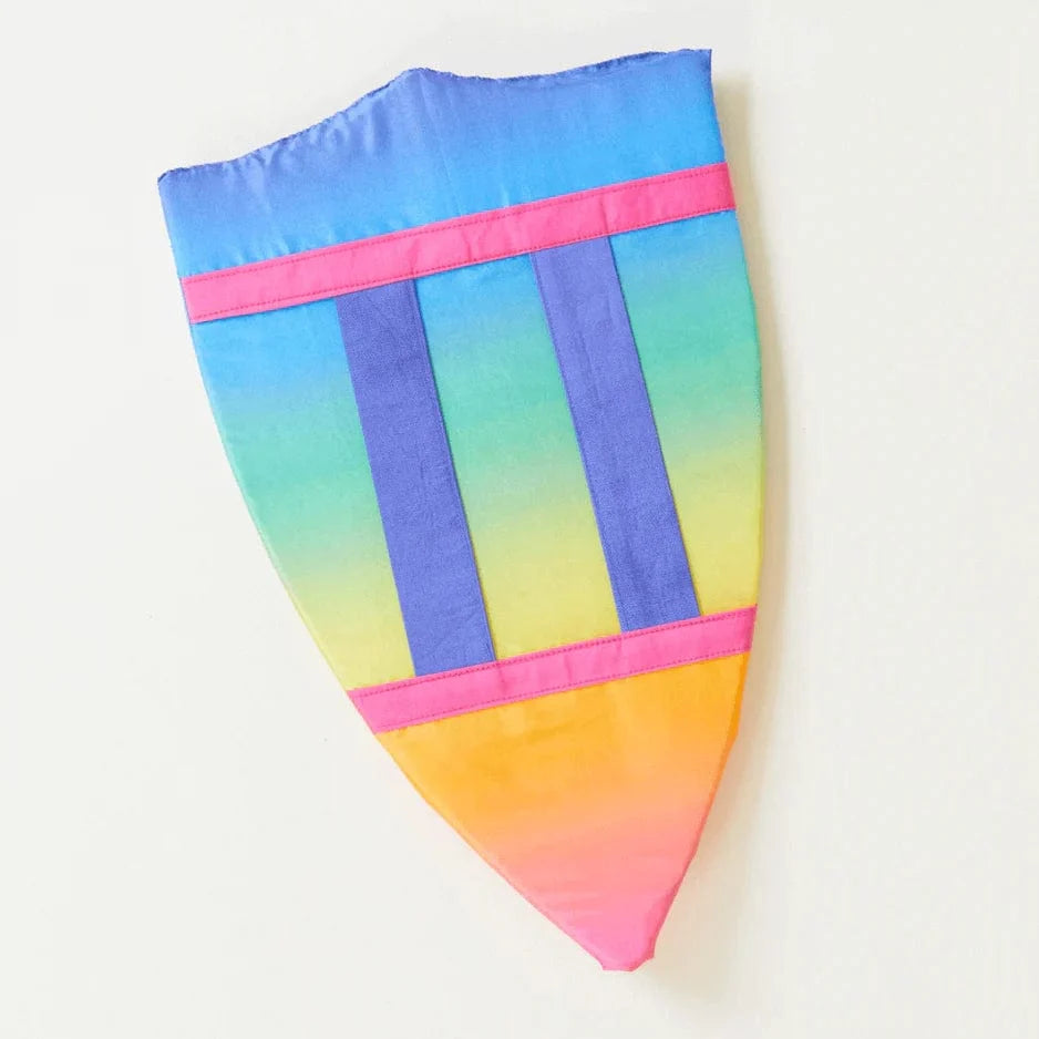 Sarah's Silks Shield - Rainbow