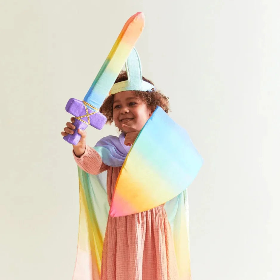 Sarah's Silks Shield - Rainbow