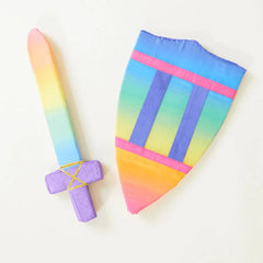 Sarah's Silks Shield - Rainbow