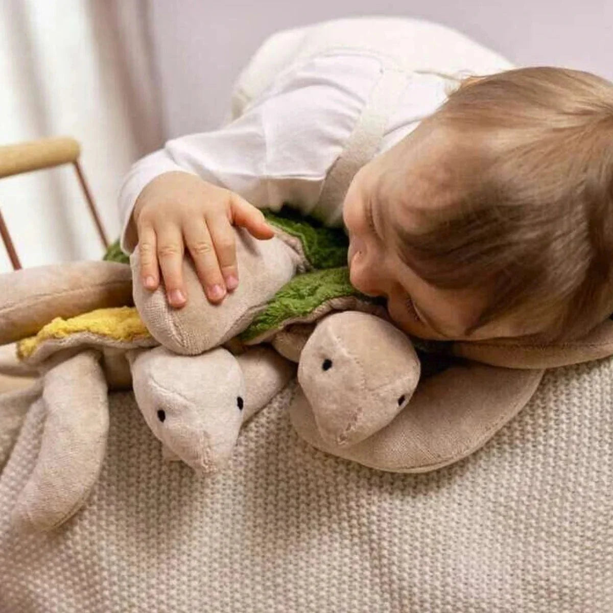 SENGER Cuddly Animal - Turtle Large Fir Green w removable Heat/Cool Pack