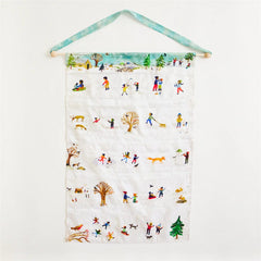 Sarah's Silks Advent Calendar Illustrated by Gemma Koomen- Snowy Day