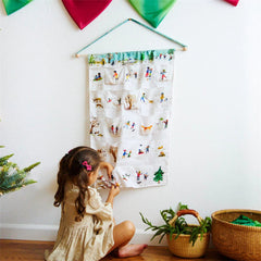 Sarah's Silks Advent Calendar Illustrated by Gemma Koomen- Snowy Day