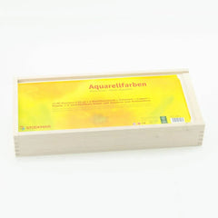 Stockmar Aquarelle Watercolours 12x20 ml in Wooden Box with accessories