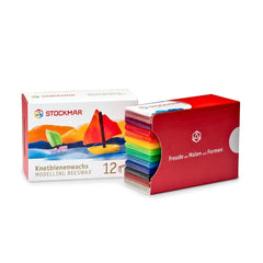 Stockmar Modelling Beeswax 12 Assorted Colours