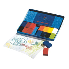 Stockmar Wax Crayons 16 Blocks in Tin