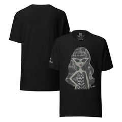 Monster High Barbie Frankie Barbie Black T-shirt