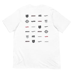 Hot Wheels Logos White T-Shirt