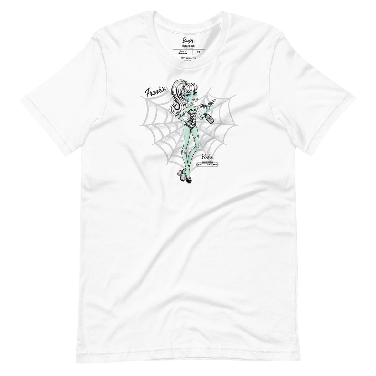 Monster High Barbie Frankie Barbie White T-shirt