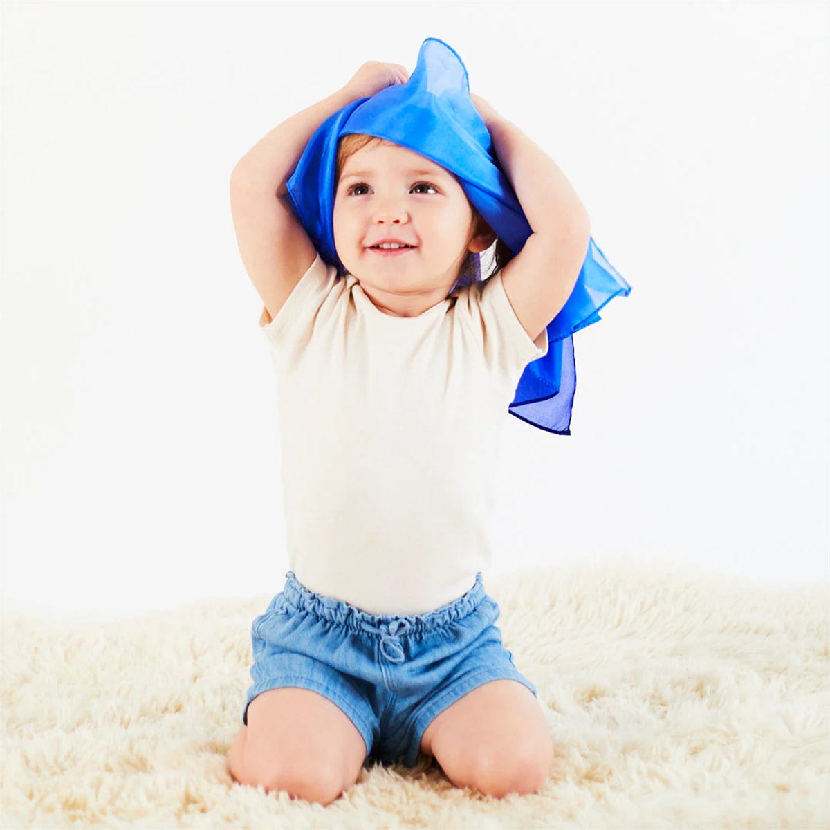 Sarah’s Silks Mini Blueberry Playsilk