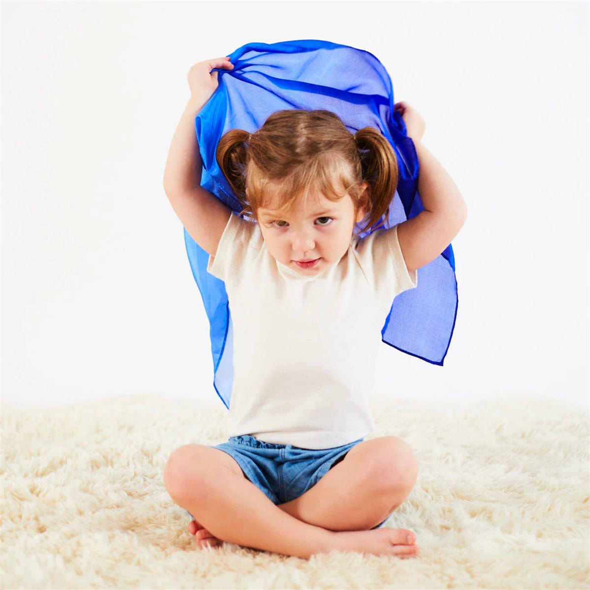Sarah’s Silks Mini Blueberry Playsilk